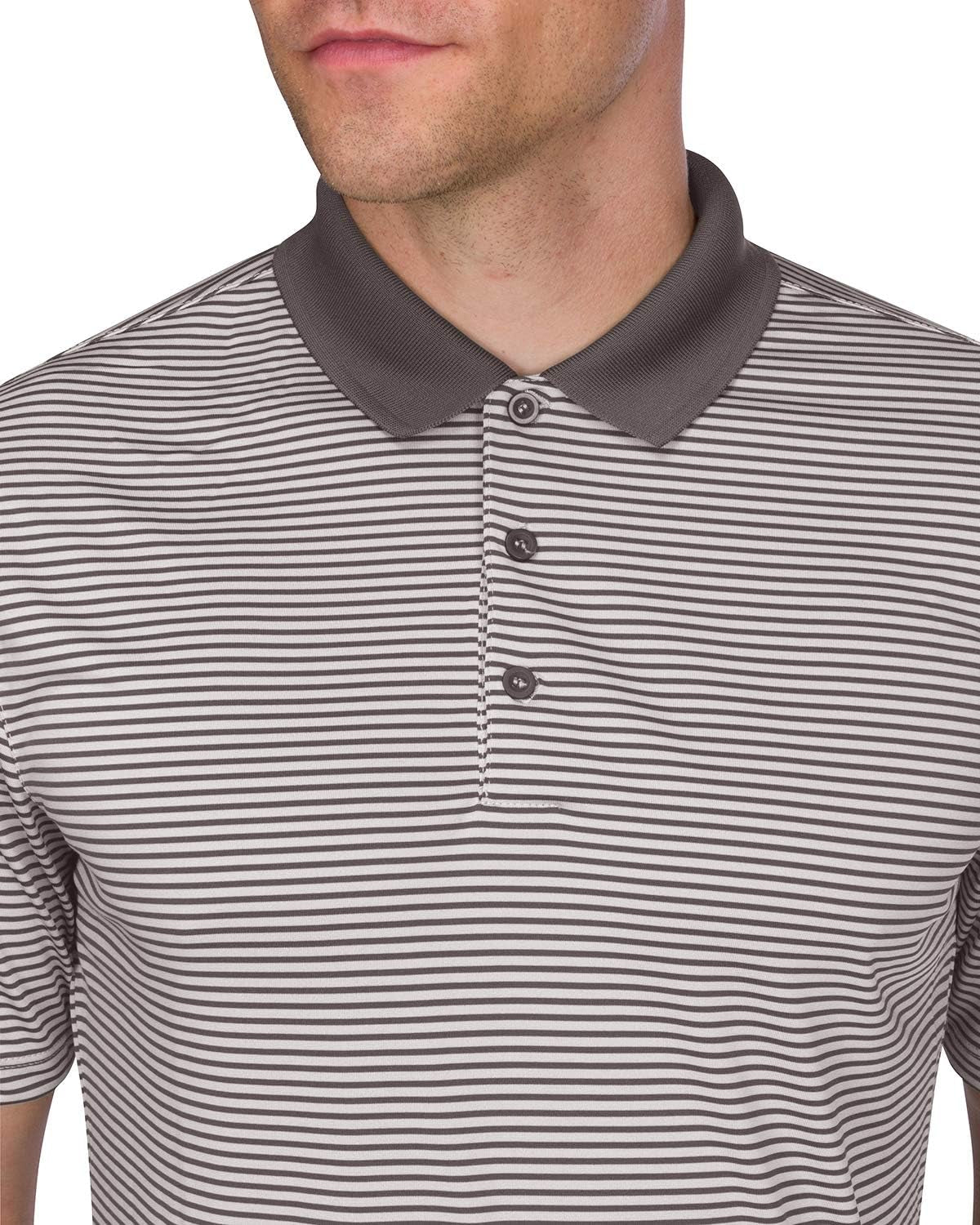 Quick Dry Golf Shirts for Men - Moisture Wicking Short-Sleeve Casual Polo Shirt